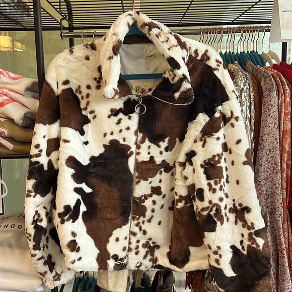 Jackets & Blazers - CowPrint light weight Jacket